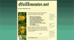 Desktop Screenshot of heilkraeuter.net