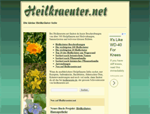Tablet Screenshot of heilkraeuter.net